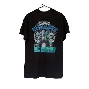 Thunder in the Hill Country Motorcycle Biker Tee